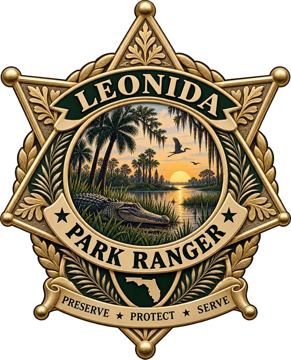 Dienstabzeichen Leonida Park Ranger Service