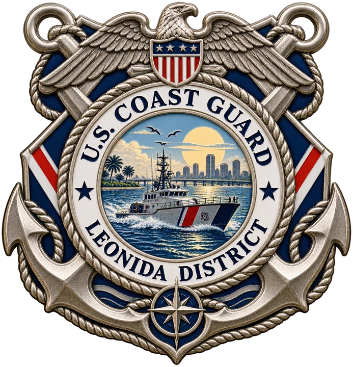 Dienstabzeichen U.S. Coast Guard – Leonida District