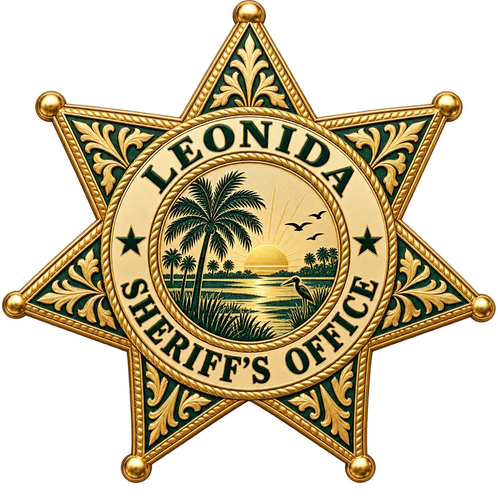 Dienstabzeichen Leonida Sheriff's Office